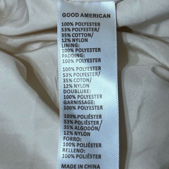 Good American Faux Shearling Cocoon Hooded Puffer Coat - Picture 8 of 12